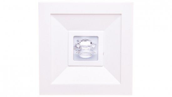 Oprawa awaryjna LED 3W 1h LOVATO N ECO LED 3W (opt. koryt.) jednozadaniowa biała LVNC/3W/E/1/SE/X/WH