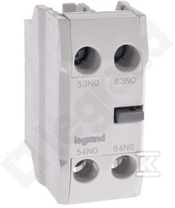 Styki pomocnicze frontowe CTX3 3P (9-150A) / 4P (40-135A) 2NO