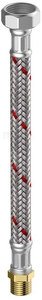 Wąż w oplocie 10bar,L=70 cm,3/4&quot; gwint wewnętrzny / gwint zewnętrzny nierdzewny