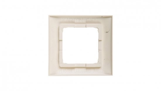 Simon 54 Premium Ramka pojedyncza kremowa /do karton-gips/ DRK1/41