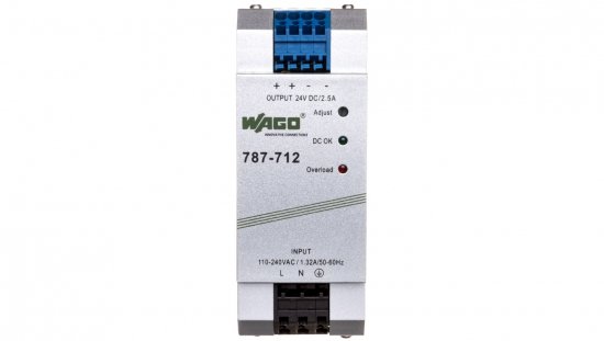 Zasilacz ECO 24V DC 2,5A impulsowany po stronie pierwotnej 787-712 EPSITRON