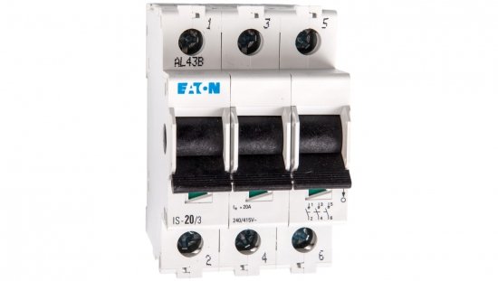 Rozłącznik modułowy 20A 3P IS-20/3 276260
