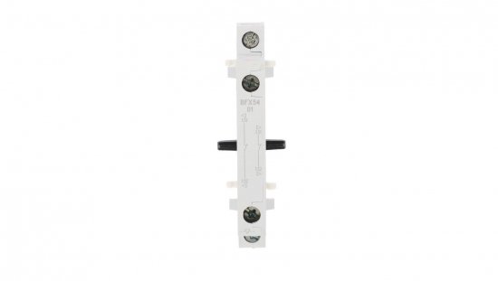 Blokada mechaniczna do styczników od BF95 do BF150 montaż boczny z 2 stykami NC BFX5401