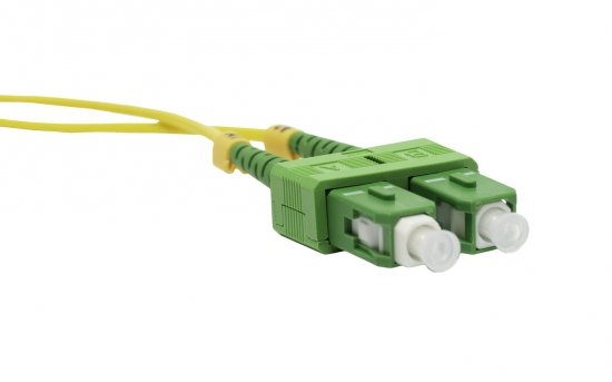 Patchcord  duplex SM G.652D SC/APC-SC/APC 9/125 1m