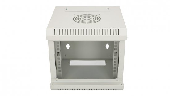 Szafa rack montowana na ścianie Extralink 4U 10 Szara