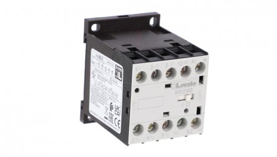 Stycznik mocy 3P 12A 5,7kW przy 400VAC AC3, cewka 12VDC, 1Z 0R 11BG1210D012