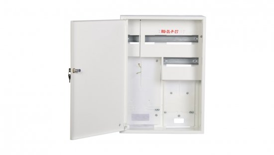Szafka licznikowa natynkowa/podtynkowa (uniwersalna) 2-licznikowa 1 i 3-fazowy 27 modułów IP30 RU-2L-P-27 Z