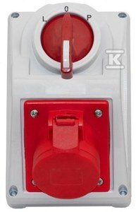 ROZDZIELNICA KOMBI 16A/5P L/P ONNLINE
