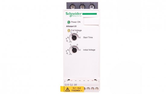 Softstart 1/3-fazowy 110-480V 12A 1,5/2,2/5,5kW 230/230/400V Altistart ATS01N112FT