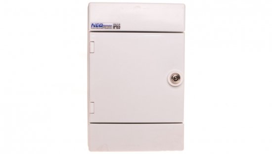 Rozdzielnica hermetyczna modułowa (500V AC ,1000V DC) 1x4 natynkowa IP65 RH-4ZB (z zamkiem) 36.06