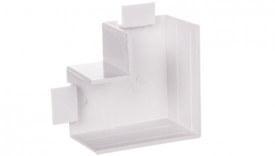 Narożnik do kanałów kablowych płaskiAP 25x25 biały /2szt/ ECAP2525B