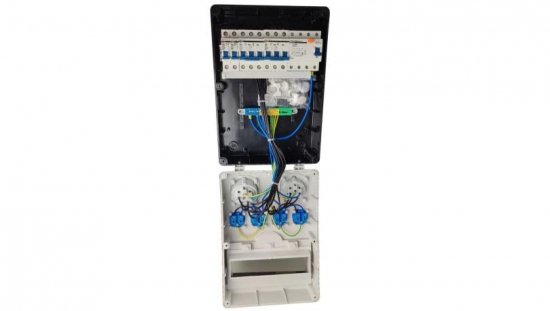 Rozdzielnica budowlana DV-S/FI 1x 32A 1x 16A 4x 230V IP44 DOKTORVOLT 9918