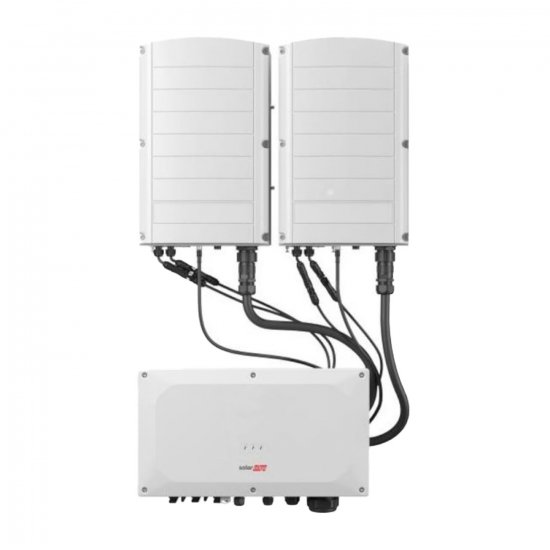 Inwerter SOLAR EDGE SE66.6K - RW00IBNM4 + 2 jednostki pomocnicze SESUK-RW00INNN4