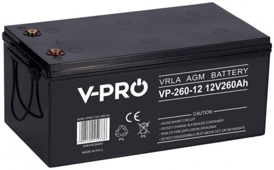 Akumulator VOLT POLSKA AGM VPRO 12V 260Ah