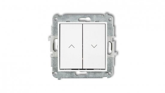MINI Mechanizm łącznika żaluzjowego z podtrzymaniem biały mat 25MWP-88
