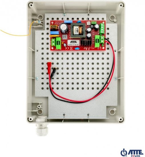 Zasilacz buforowy SMPS 12V 6A 72W ATTE AUPS-70-120-L1