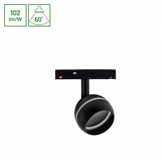 SYSTEM SHIFT BASIC - GLOBE RING OPRAWA KULA 90MM 10W 2700K  CZARNY