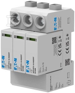 Ogranicznik przepięć do fotowoltaiki TYP 2 1000VDC SPPVRT2-10-2+PE EP-501966