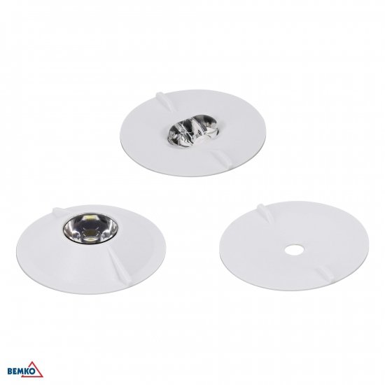 OPRAWA AWARYJNA SKALER OKRĄGŁA 3W OPTYKA SKUPIAJĄCA IP40 AUTOTEST 3H CNBOP