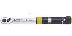 Klucz dynamometryczny 3 - 15 Nm PROXXON MicroClick 15 1/4 cala PR23345