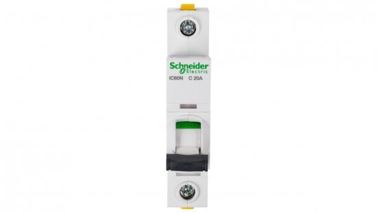 Wyłącznik nadprądowy 1P C 20A 6kA AC iC60N-C20 A9F04120