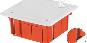 Puszka podtynkowa , do ścian karton-gips, 95x95x50 Install-Box 0261-00