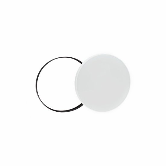 NYMPHEA BLACK&amp;WHITE RINGS 24W CCT 230V 115st IP54 FI320x52 BIAŁ/CZAR OKR MV