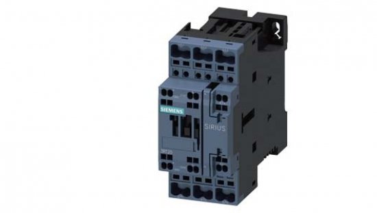 Stycznik S0 AC-3 25A 11kW / 400V styk pomocniczy 1Z   1R 24VDC zintegrowany warystor 3P zaciski sprężynowe 3RT2026-2DB40