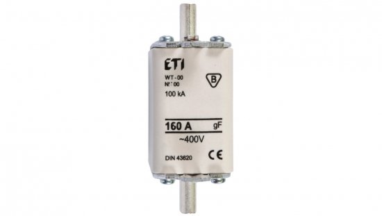 Wkładka bezpiecznikowa NH00 160A gF 400V 004119104