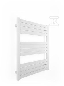 Grzejnik łazienkowy ONNLINE PBV 640x810, moc grzewcza: 445W (75/65/20), rozstaw: 600mm, typ podłączenia: SX (wyłącznie dolne na kolektorach), kolor biały RAL9016, wymiary: H=810, L=640 WGPBV081064K916SX