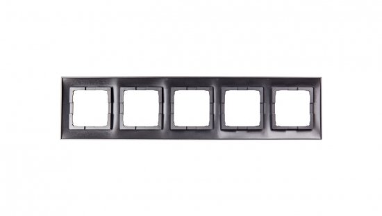 Simon 54 Premium Ramka pięciokrotna antracyt /do karton-gips/ DRK5/48