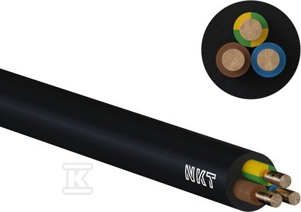 Kabel energetyczny YKY żo 3x10 RE 1kV bęben G-107541