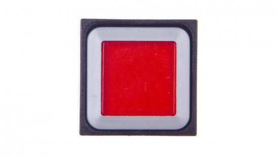 Napęd przycisku 18x18mm czerwony bez samopowrotu z podświetleniemQ18LTR-RT/WB 086448