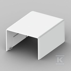 Pokrywa łącząca (LH 60X40) 8652 HF. Materiał bezhalogenowy. 8652HF_HB