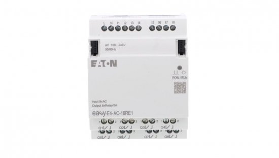 Rozszerzenie wejścia/wyjścia easyE4 230VAC/DC 8DI 8DO-R EASY-E4-AC-16RE1 197222