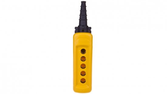 Obudowa kasety 5-otworowa 22mm żółta IP65 XACA05