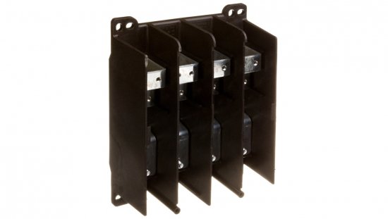 Blok rozdzielczy 4-biegunowy 250A 150mm2 / 1x70mm2 lub 1x50mm2, lub 1x35mm2, lub 2x35mm2 037400