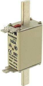 Wkładka bezpiecznikowa, LV, 160 A, AC 500 V, NH01, gL/gG, IEC, podwójny wskaźnik 160NHG01B