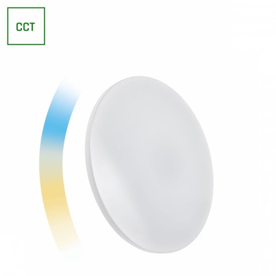 NYMPHEA 36W CCT 230V 120st IP20 488x72mm BIAŁY ok rągła DIM Wi-Fi Spectrum SMART