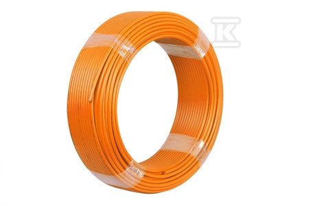 Mikrorura do prowadzenia i ochrony światłowodów FiberGuard rowkowana FGG 12x16 pomarańczowa.Rura do mikrokanalizacji o długości 100 mb W5565