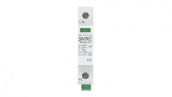 Ogranicznik przepięć kl. D 1P 10kA SM10D/1P SIMTEC 85301000