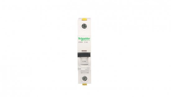 Wyłącznik nadprądowy 1P D 4A 6kA AC iC60N-D4 Acti9 A9F05104