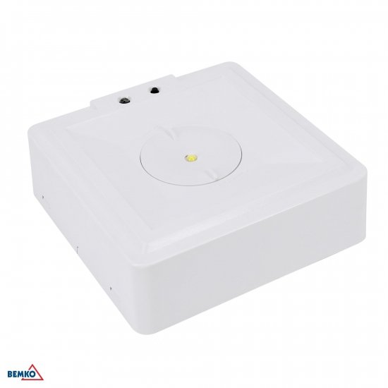 OPRAWA AWARYJNA SKALER KWADRATOWA 3W OPTYKA OTWARTA IP40 AUTOTEST 2H CNBOP