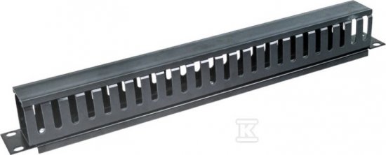 Organizator kabli 1U 19 z pokrywą maskującą PK008