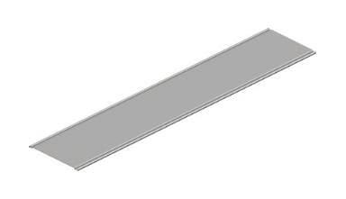 Pokrywa korytka 100mm 3m 1mm PKJ100/3 100810