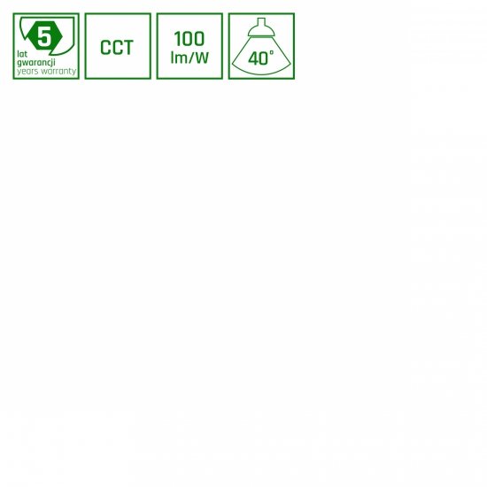 SYSTEM SHIFT SMART- GRID S oprawa liniowa 220x23x42 12W 40st biała CCT/DIM 5 lat gw.