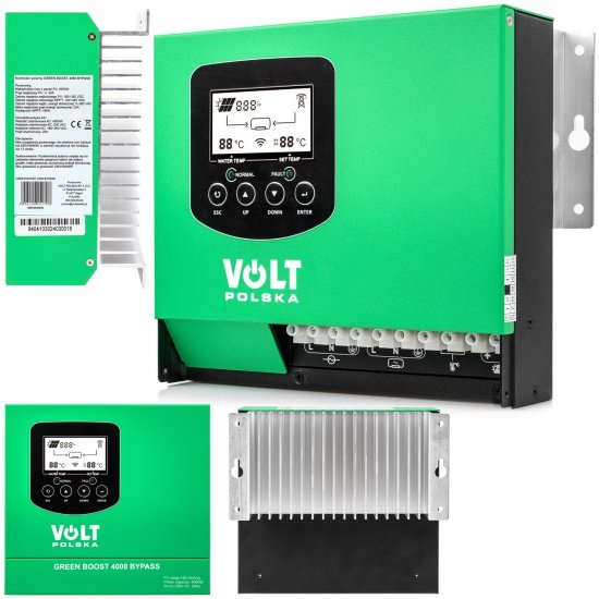 Przetwornica solarna GREEN BOOST 4000 BYPASS (160-350VDC)