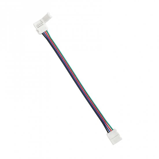 KONEKTOR PASEK LED P-P KABEL RGB 10mm / P-P RGB cable LED strips connector 10mm