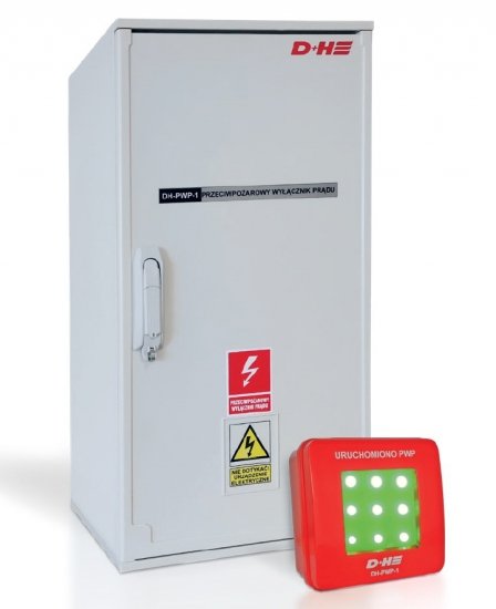   Przeciwpożarowy wyłącznik prądu 630A DH-PWP-1 – zestaw standard: HA630R3000S
