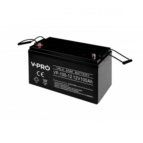 Akumulator AGM VPRO 12V 100 Ah